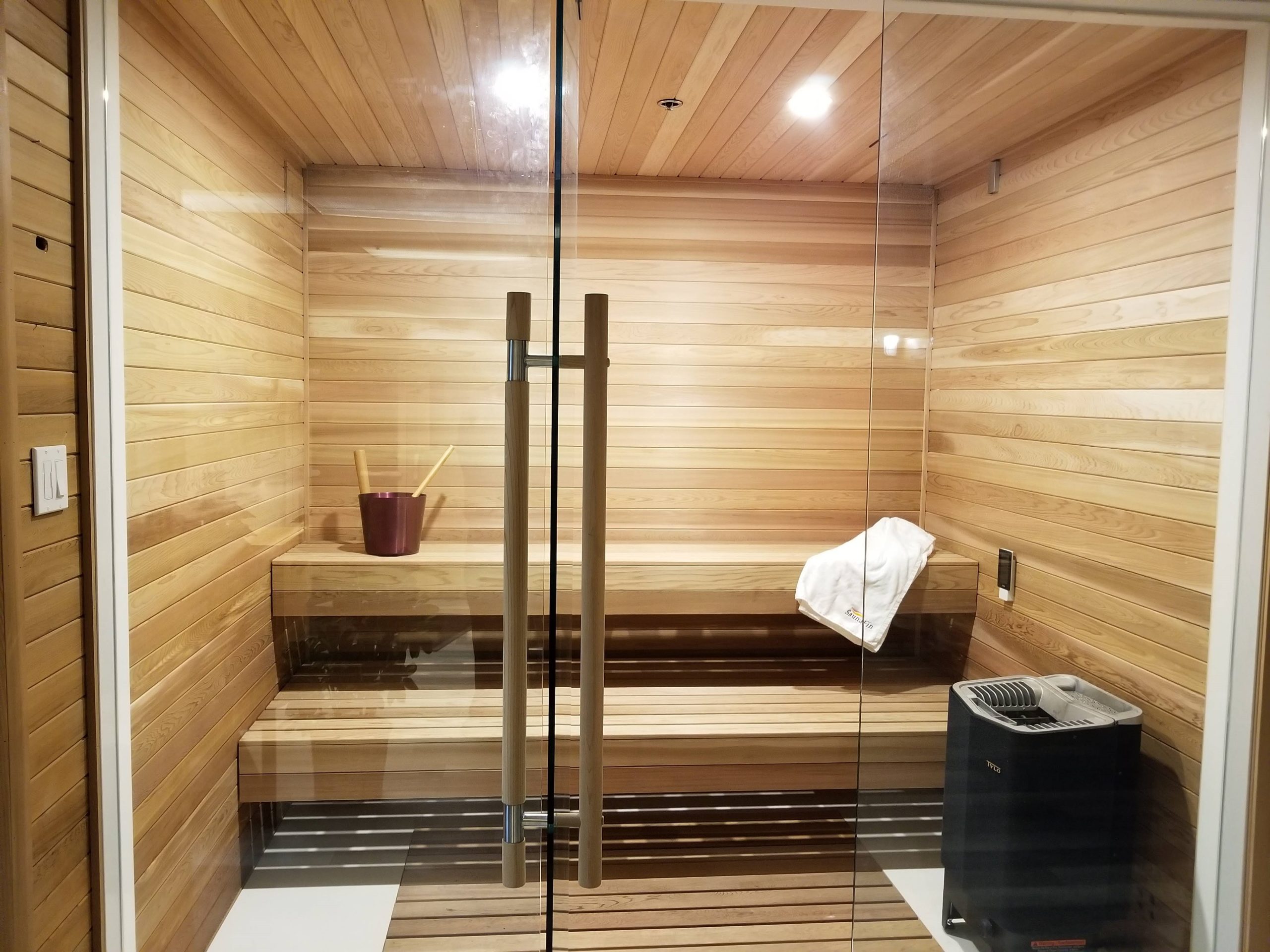 learn more about wood for home saunas
